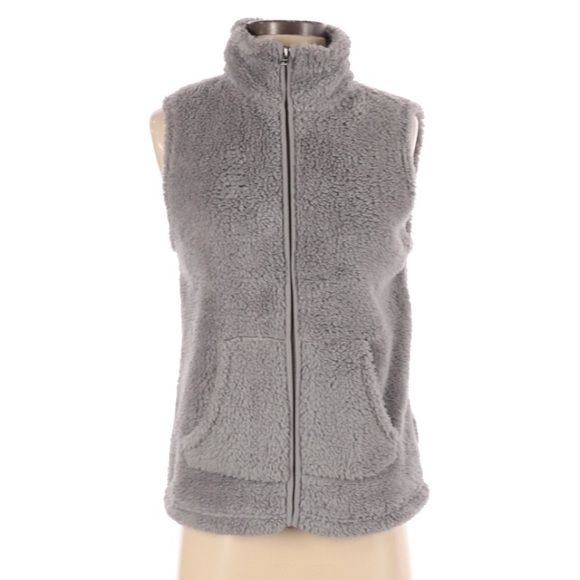 Sonoma Jackets & Blazers - Sonoma Grey Fuzzy Vest